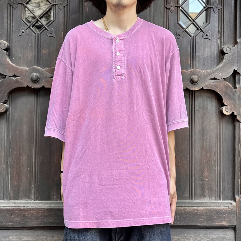 EDDIE BAUER/エディーバウアー ヘンリーネックTシャツ 90年代 EDDIE BAUER/エディーバウアー ヘンリーネックTシャツ 90年代