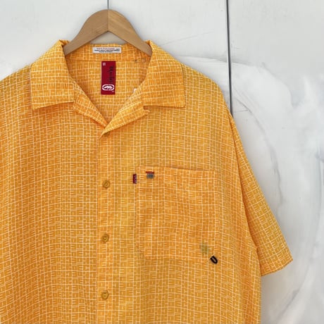ECKO UNLTD. エコーアンリミテッド ラガーシャツ 2XL オレンジ ECKO