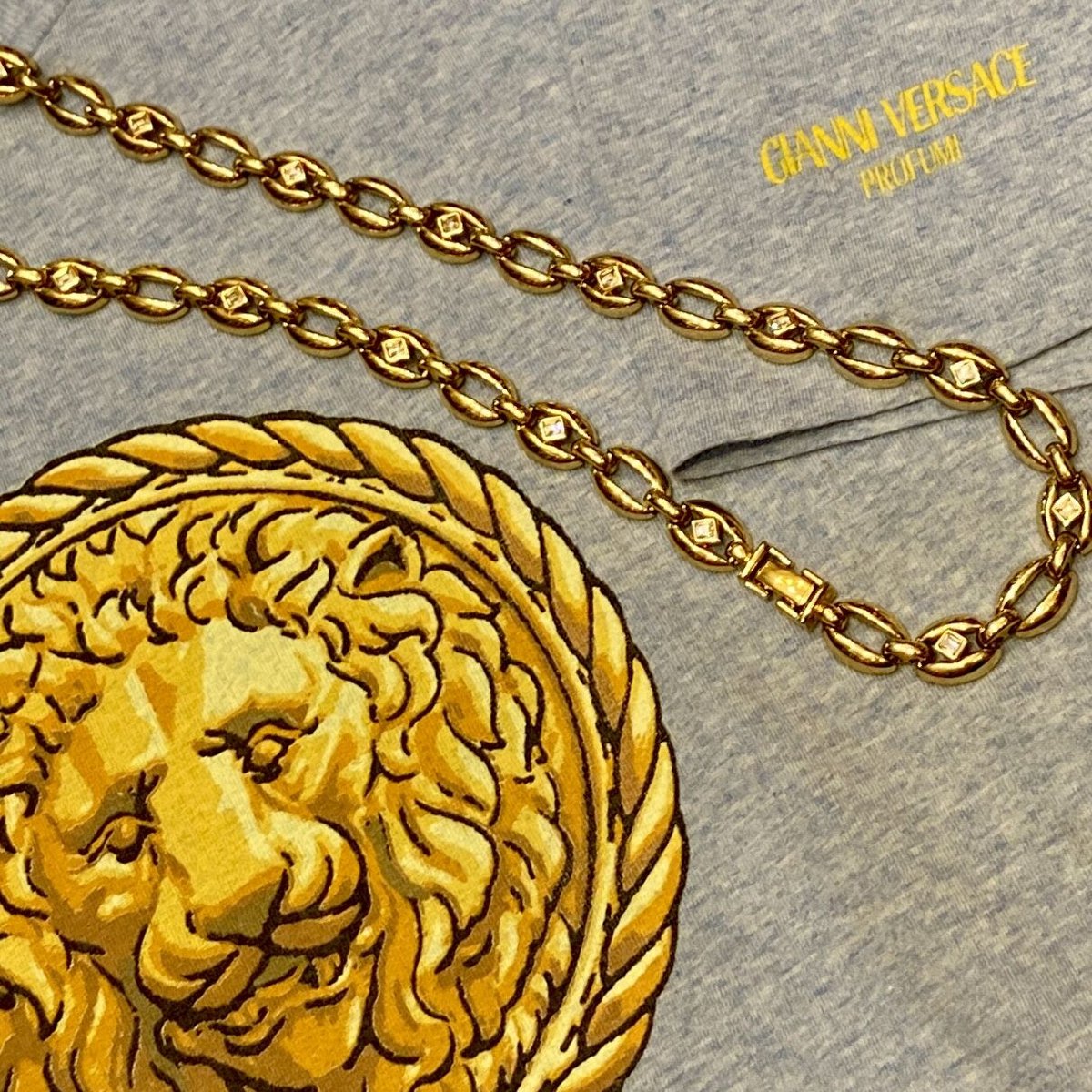 GIANNI VERSACE/ジャン二 ベルサーチ Tシャツ 90年代 Made In ITA GIANNI VERSACE/ジャン二 ベルサーチ Tシャツ 90年代 Made In ITA