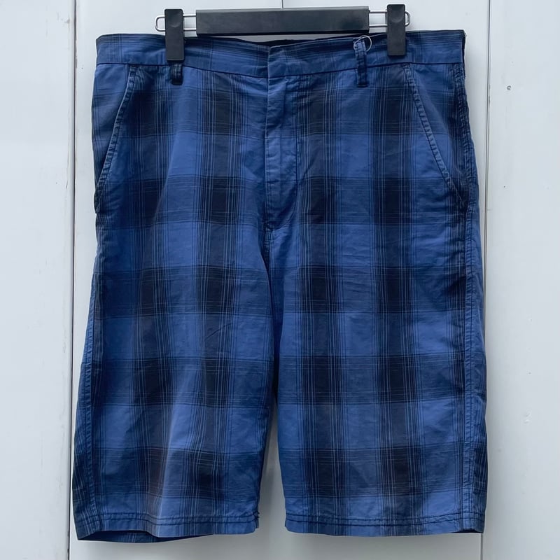 STUSSY/ステューシー チェックショートパンツ 2000年代 (USED STUSSY/ステューシー チェックショートパンツ 2000年代 (USED