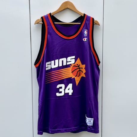 Champion NBA SUNS/チャンピオン フェニックスサンズ バスケットタンクトップ SUNS ３４90年代 Made In USA (DEADSTOCK)