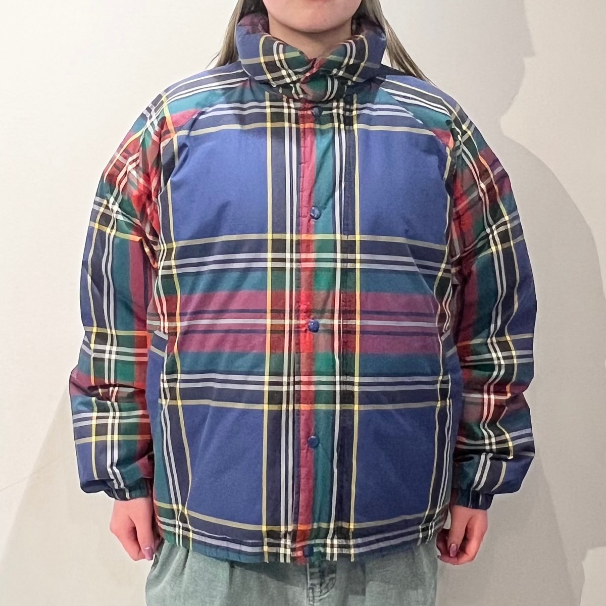 Ralph Lauren/ラルフローレン チェック ダウンジャケット 80年代 Ralph Lauren/ラルフローレン チェック ダウンジャケット 80年代