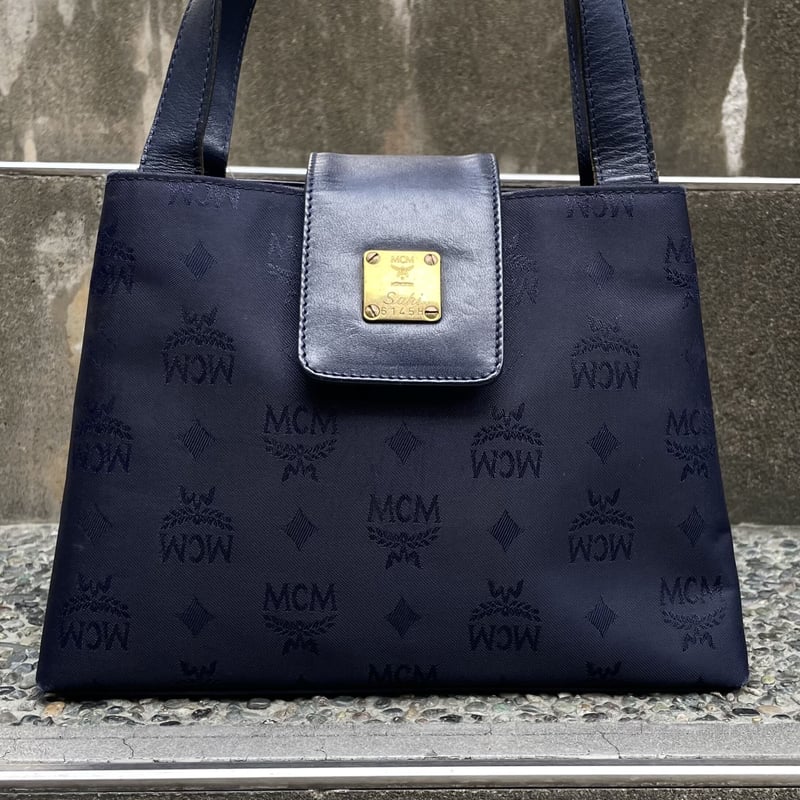 MCM/エムシーエム ミニトートハンドバッグ 90年前後 (USED MCM/エムシーエム ミニトートハンドバッグ 90年前後 (USED