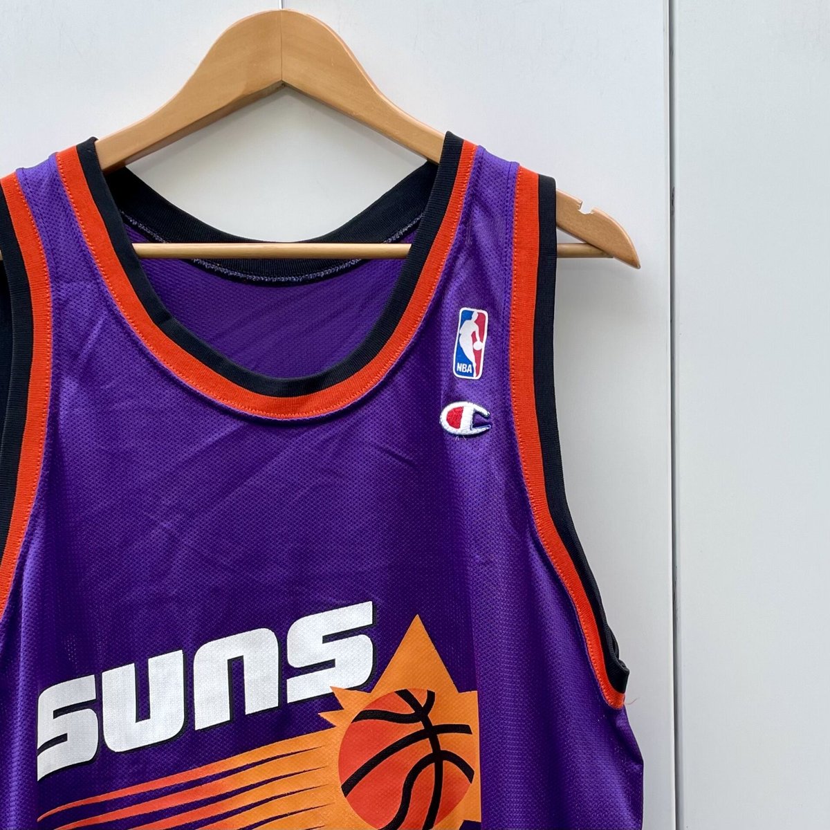 Champion NBA SUNS/チャンピオン フェニックスサンズ バスケットタンクトップ SUNS ３４90年代 Made In USA  (DEADSTOCK)