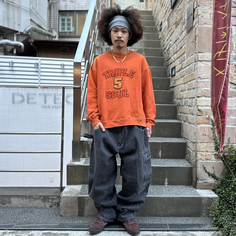 555SOUL/トリプルファイブソウル ロゴスウェット 90年代 (USED) | chame 555SOUL/トリプルファイブソウル ロゴスウェット 90年代 (USED) | chame