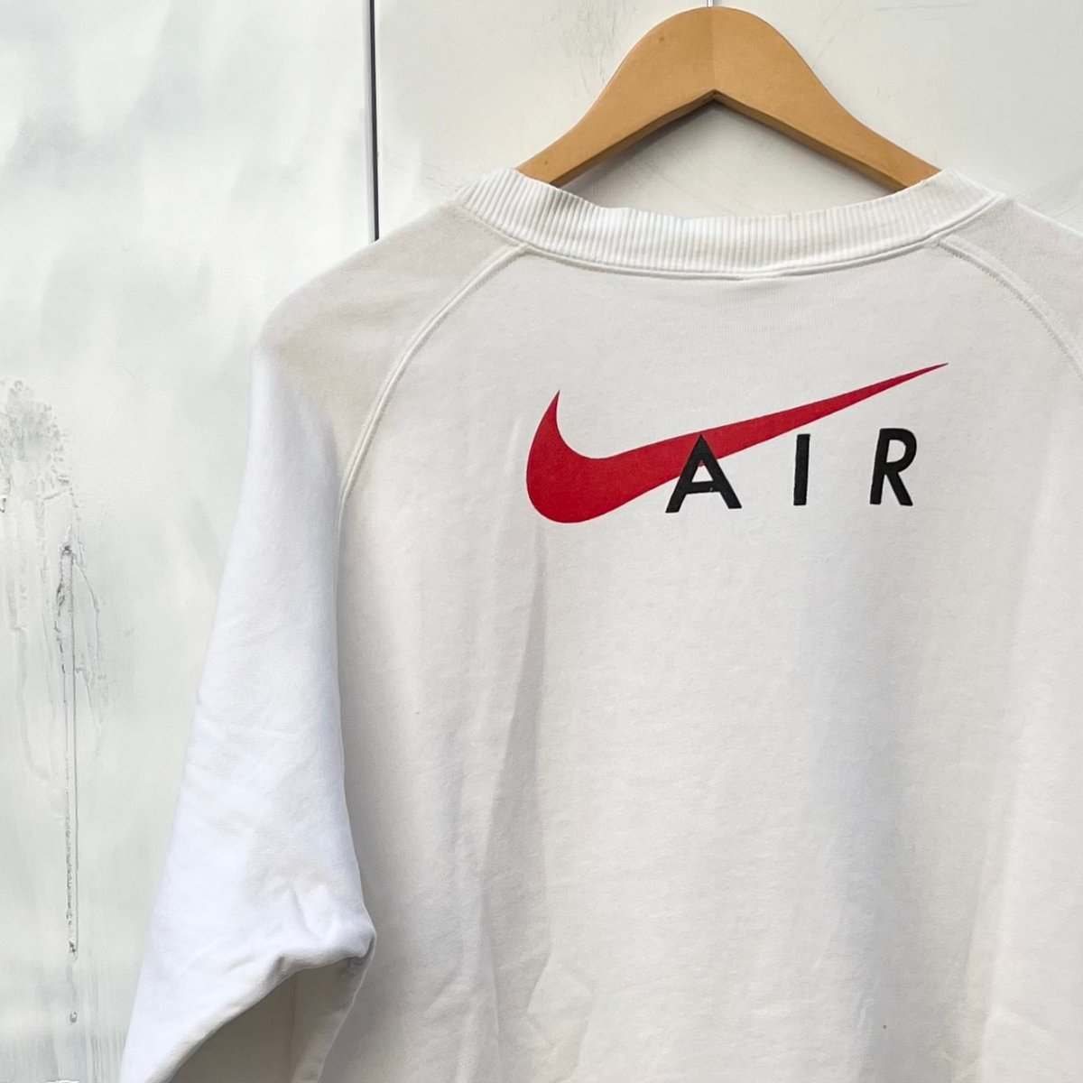 NIKE/ナイキ AIRロゴ プリントスウェット 90年前後 (USED) | chamele