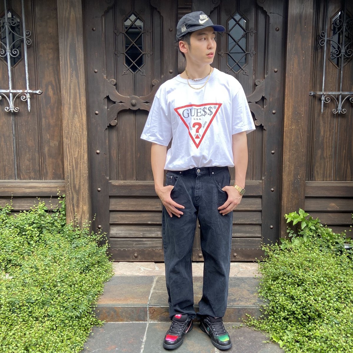 GUESSxASAP ROCKEY/ゲスxエイサップロッキー コラボロゴ