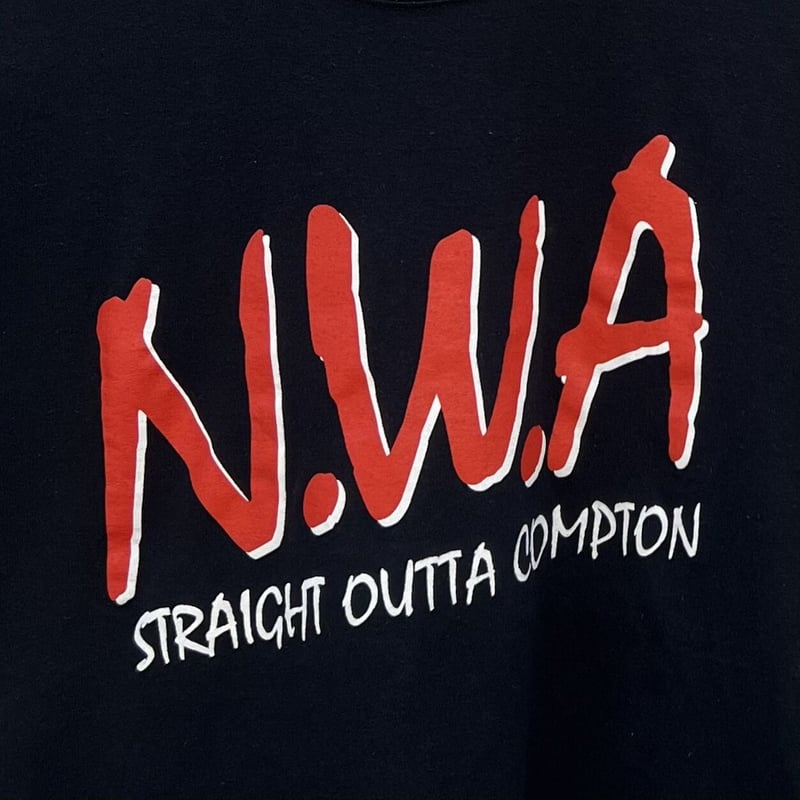 1990 N.W.A Ruthless Record Tシャツ L USA製 Ruthless Records N.W.A/ルースレスレコーズ エヌダブリュエー T