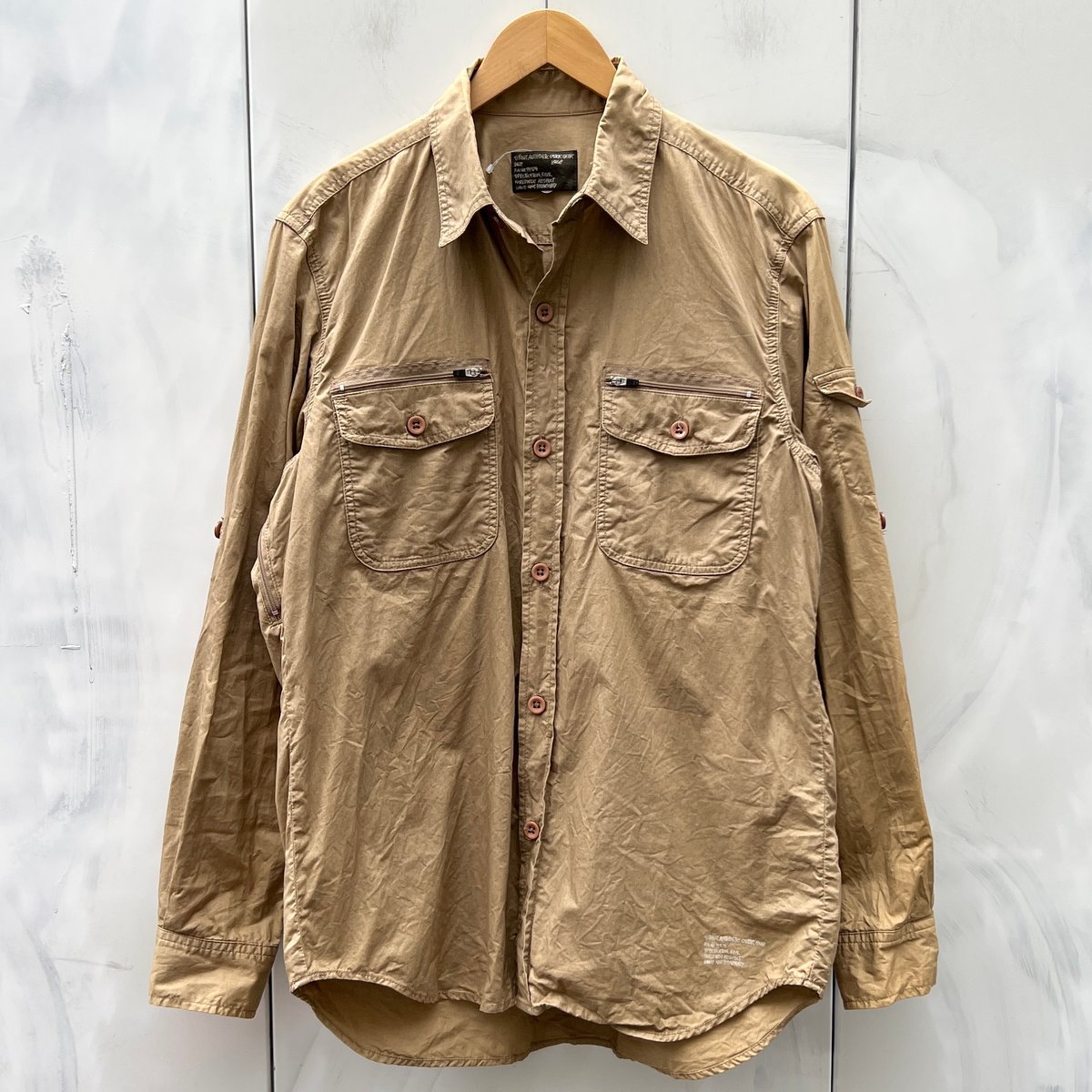 STUSSY/ステューシー 2WAY シャツ 00年代 (USED) | chameleon STUSSY/ステューシー 2WAY シャツ 00年代 (USED) | chameleon