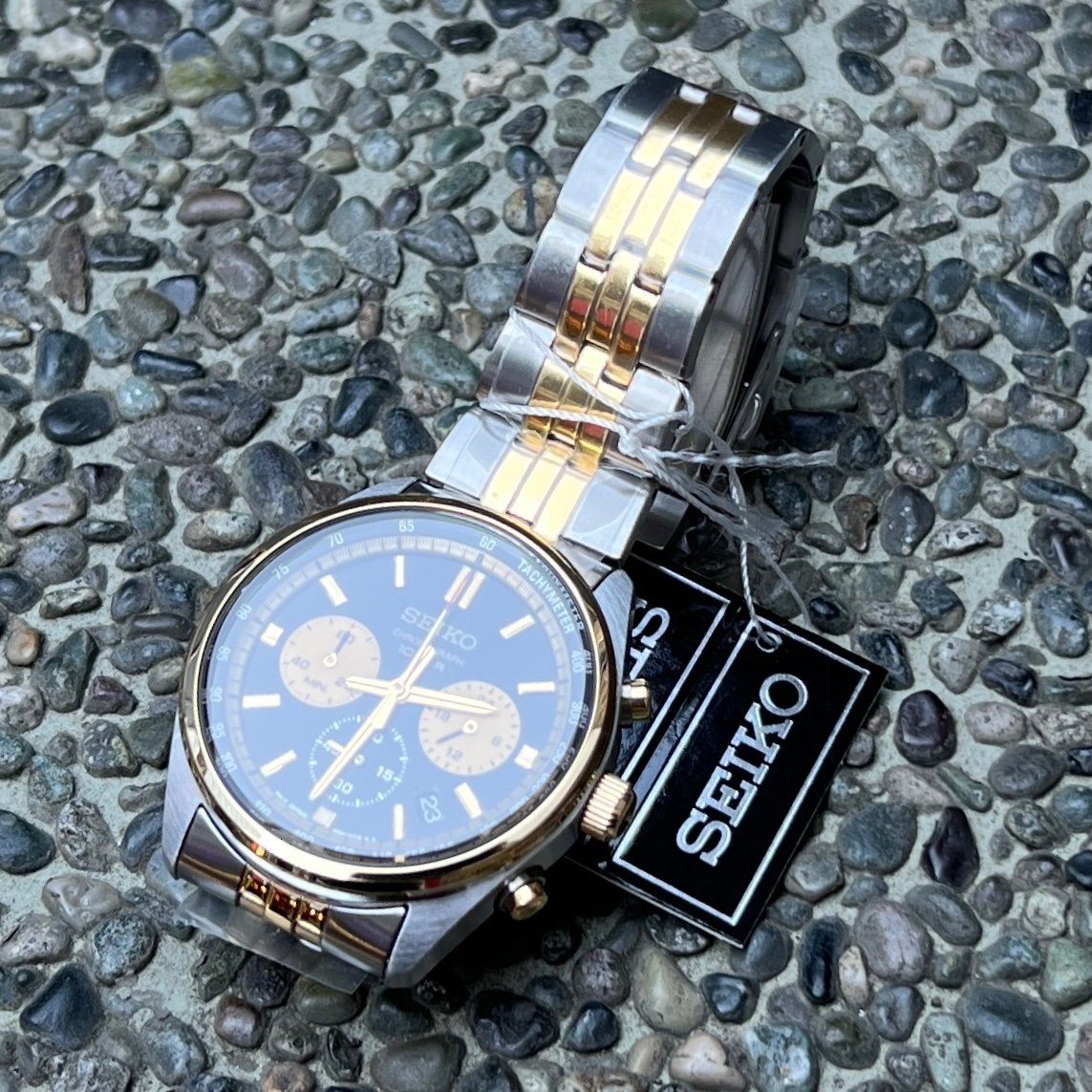 SEIKO クロノグラフ 腕時計 100m防水 SEIKOセイコー クロノグラフ100M防水腕時計の買取実績 | 買取