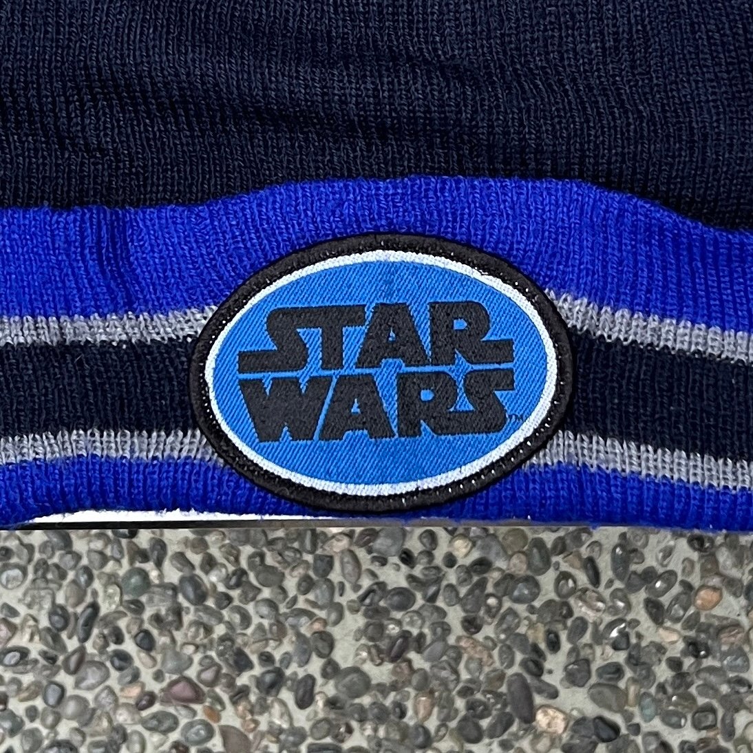 STAR WARS/スターウォーズ ロゴニットキャップ 00年前後 (USED