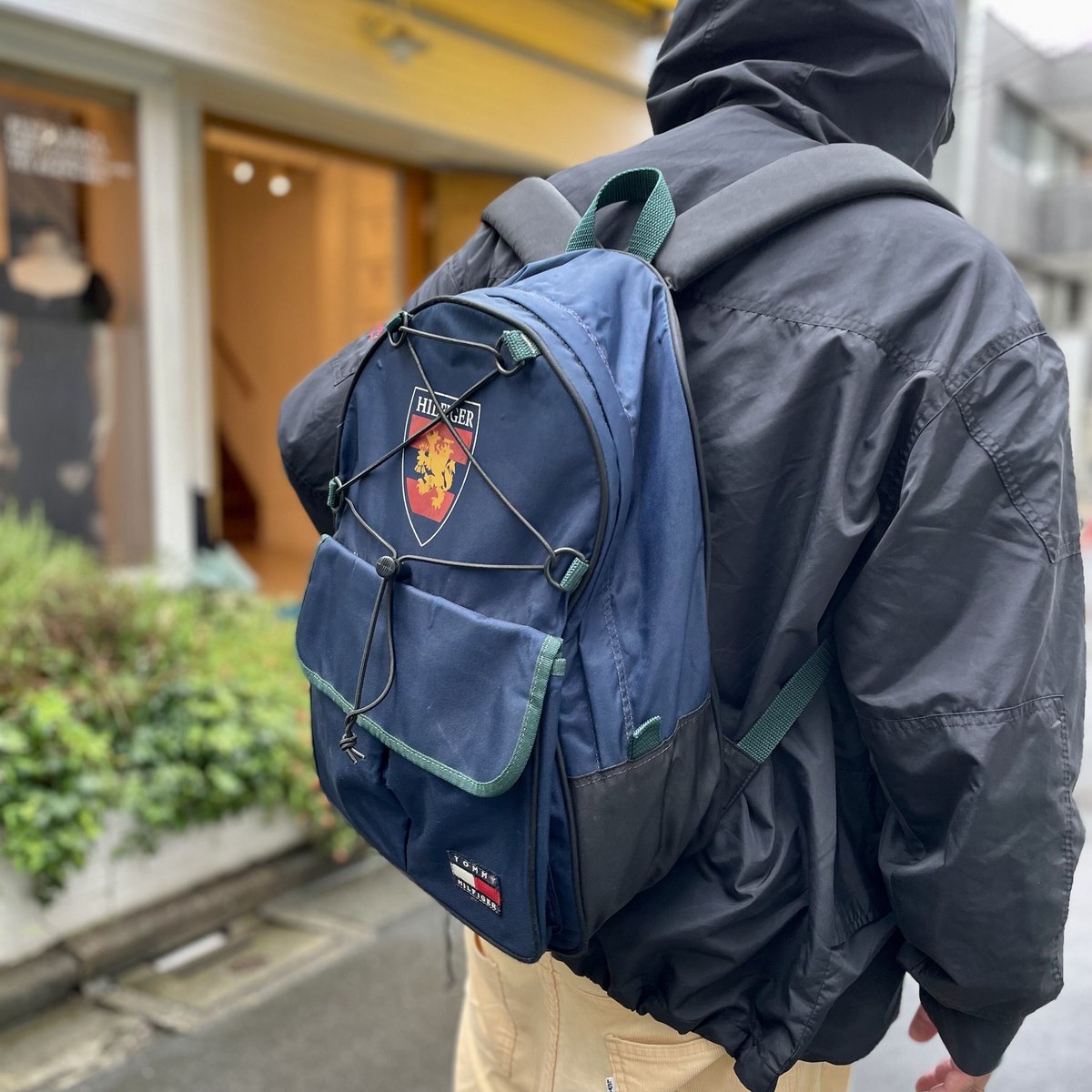 TOMMY HILFIGER/トミーヒルフィガー バックパック 90年代 (USED TOMMY HILFIGER/トミーヒルフィガー バックパック 90年代 (USED