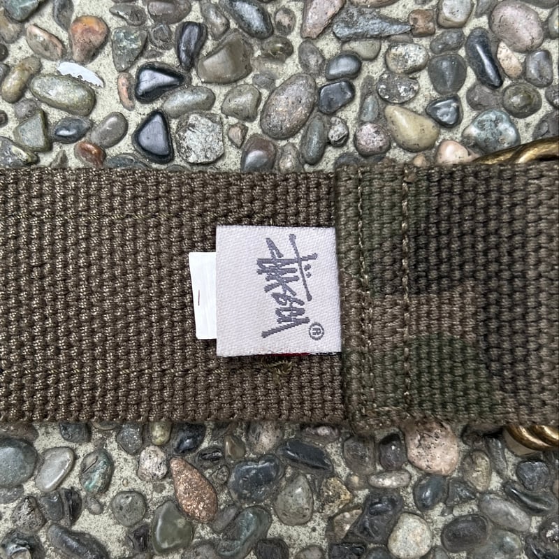 STUSSY/ステューシー Wリング ベルト 00年代 (USED) | chameleon STUSSY/ステューシー Wリング ベルト 00年代 (USED) | chameleon