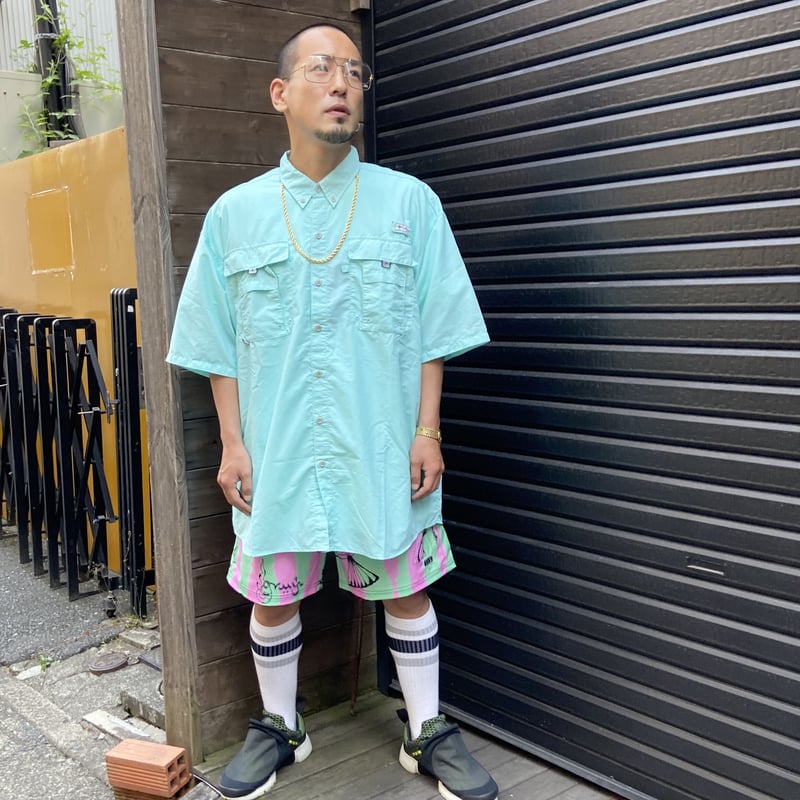 Columbia PFG/コロンビアPFG 半袖フィッシングシャツ 2000年代
