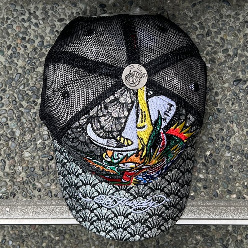 Ed Hardy/エド ハーディー メッシュトラッカーキャップ 00年代 Ed Hardy/エド ハーディー メッシュトラッカーキャップ 00年代