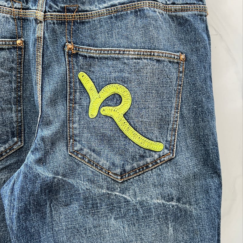 ROCA WEAR/ロカウエア ビッグロゴジーンズ 00年代 (USED ROCA WEAR/ロカウエア ビッグロゴジーンズ 00年代 (USED