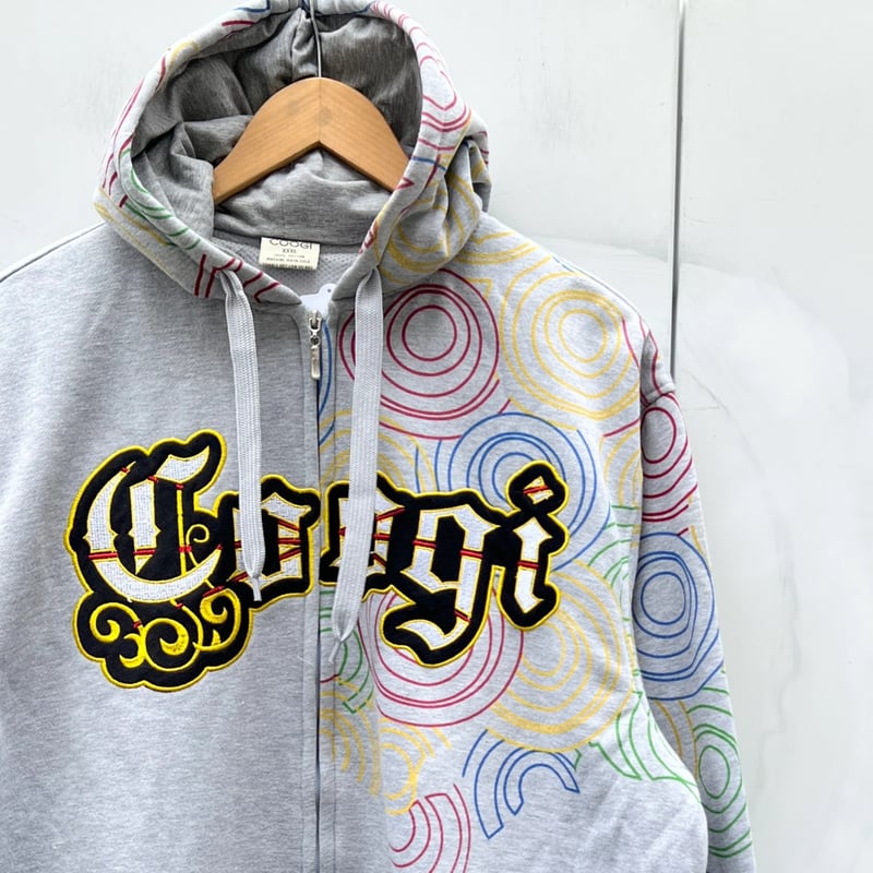 COOGI/クージー ジップフードスウェット スウェットパンツ 