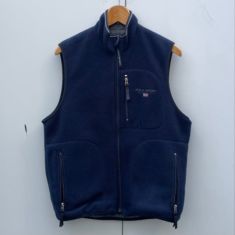 POLOSPORT/ポロスポーツ リバーシブルベスト 90年代 Made in USA POLOSPORT/ポロスポーツ リバーシブルベスト 90年代 Made in USA