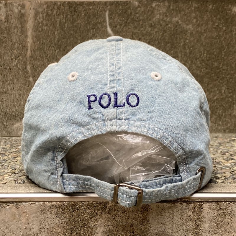 Polo Ralph Lauren/ポロラルフローレン シャンブレーキャップ 90年代
