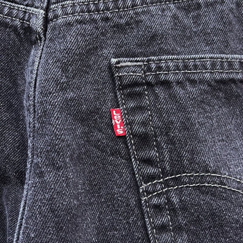 Levi's/リーバイス 550リラックスフィットブラックジーンズ