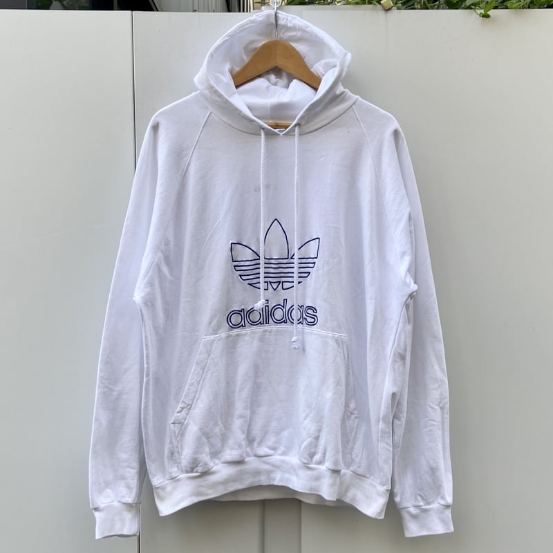 adidas/アディダス ロゴフードスウェット 90年代 (DEADSTOCK