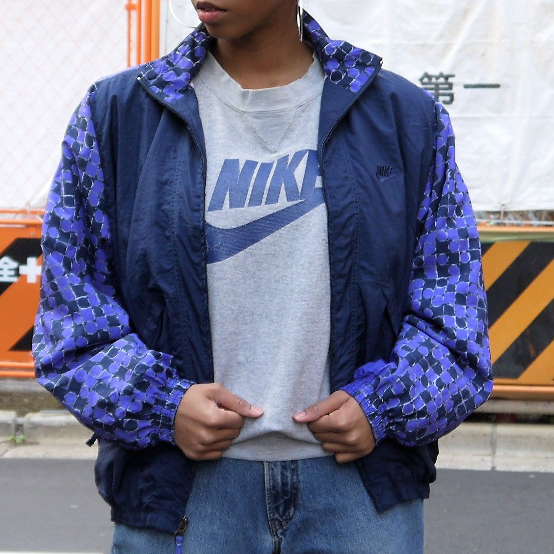 NIKE/ナイキ ナイロンジャケット 90年代 (USED) | chameleon wear NIKE/ナイキ ナイロンジャケット 90年代 (USED) | chameleon wear