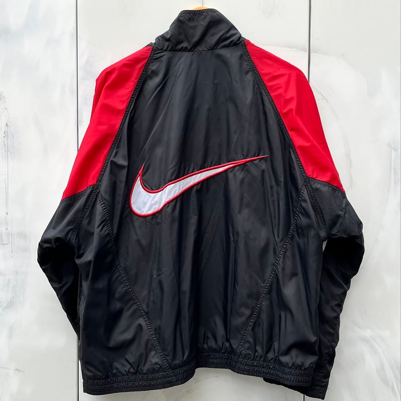 NIKE/ナイキ ビッグロゴナイロンジャケット 90年代 (USED) | chameleon...