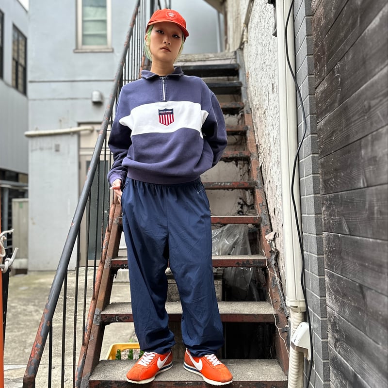 POLOSPORT/ポロスポーツ ハーフジップスウェット 90年代 (USED POLOSPORT/ポロスポーツ ハーフジップスウェット 90年代 (USED
