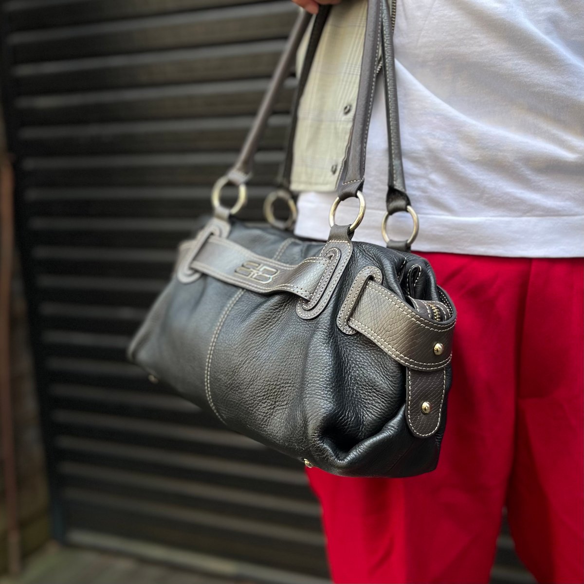 00's vintage BALENCIAGA ハンドバッグ　レザー 00's vintage BALENCIAGA ハンドバッグ レザー