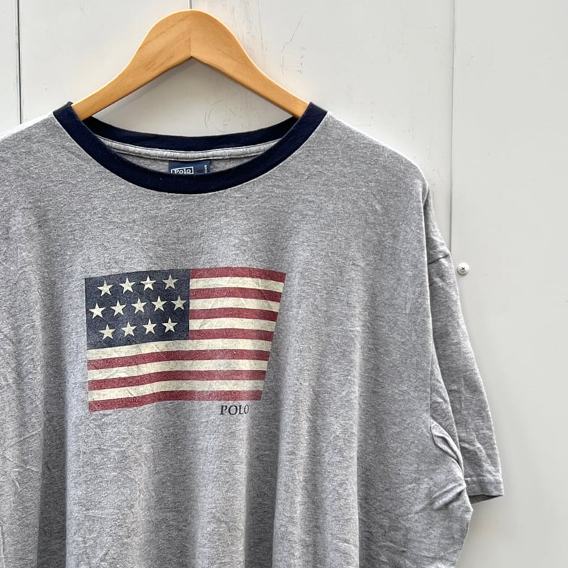 Polo Ralph Lauren/ポロラルフローレン フラッグTシャツ 90年代 Polo Ralph Lauren/ポロラルフローレン フラッグTシャツ 90年代