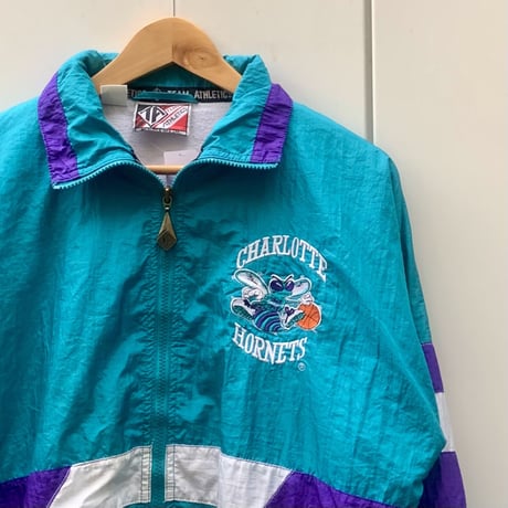 超希少 90s US製 シャーロット ホーネッツ hornets 総柄