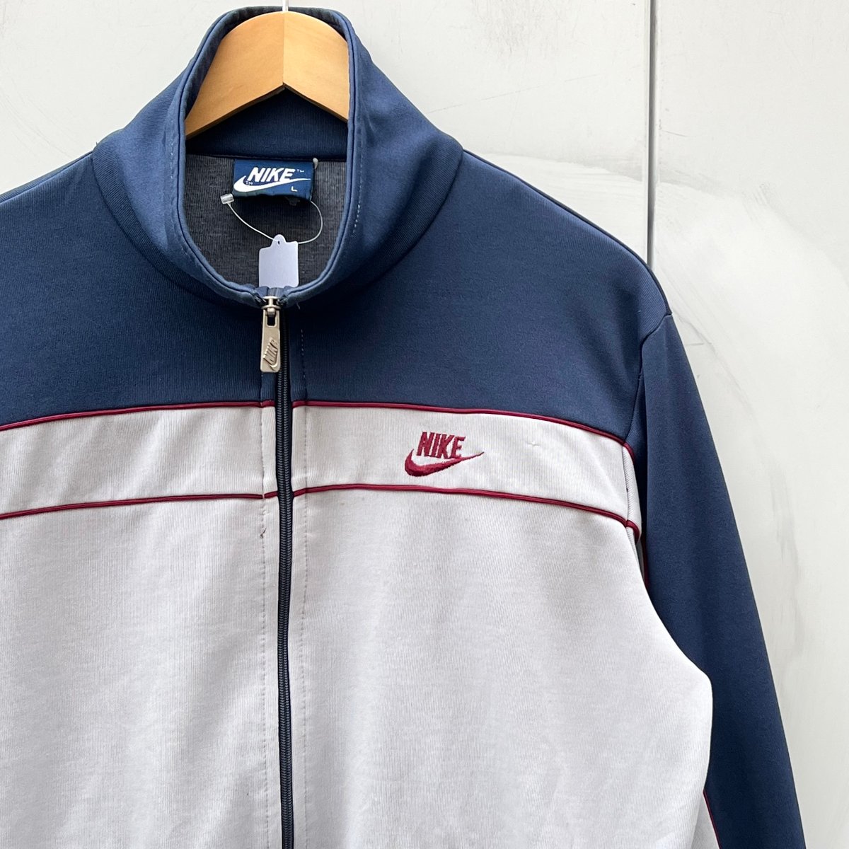 【オンラインショップ】 NIKE/ナイキ ジャージジャケット 80年代 紺タグ (USED ナイキ
