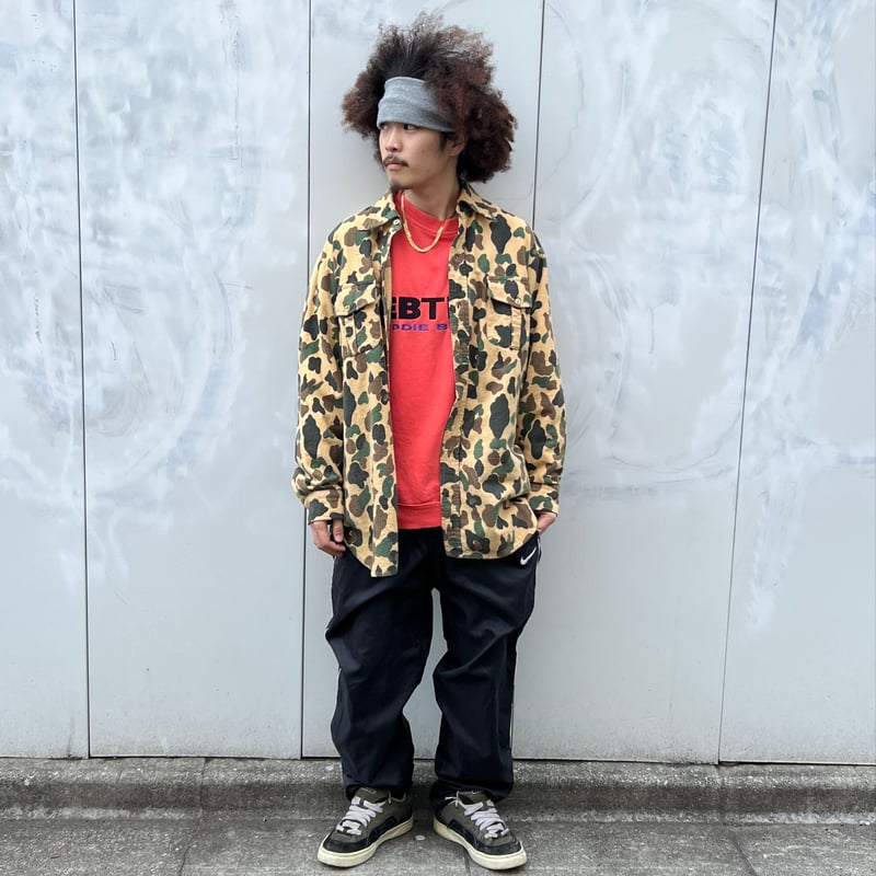 Eddie Bauer/エディーバウアー カモフラージュネルシャツ 90年 Eddie Bauer/エディーバウアー カモフラージュネルシャツ 90年