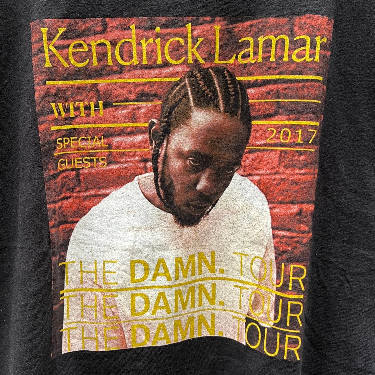 Kendrick Lamar/ケンドリックラマー THE DAMN. TOUR ツアーTシャツ...