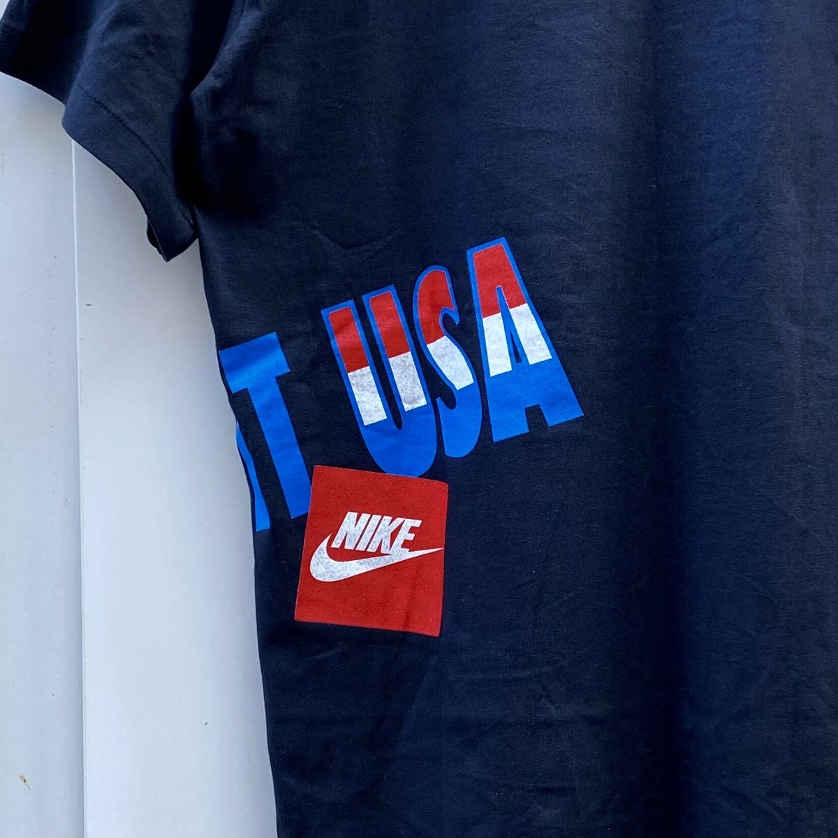 NIKE/ナイキ JUST DO IT ロゴＴシャツ 90年代 Made In USA (DE...