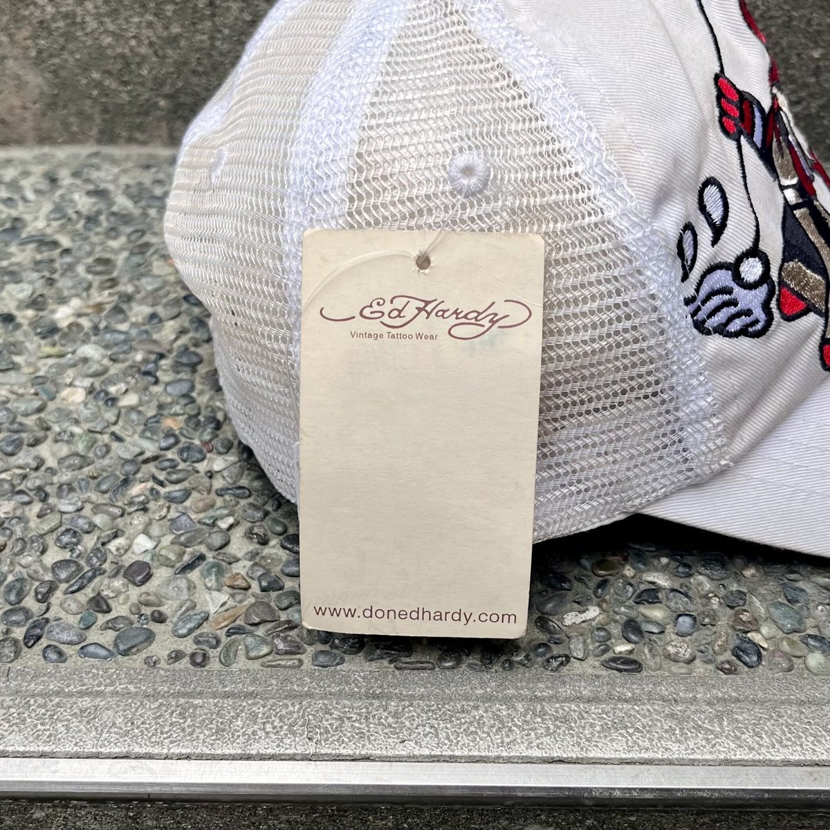 Ed Hardy/エド ハーディー メッシュトラッカーキャップ 00年代