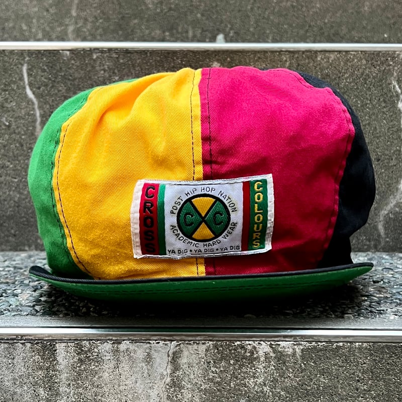 CROSS COLOURS/クロスカラーズ ラスタ コットンタムキャップ 90年代 