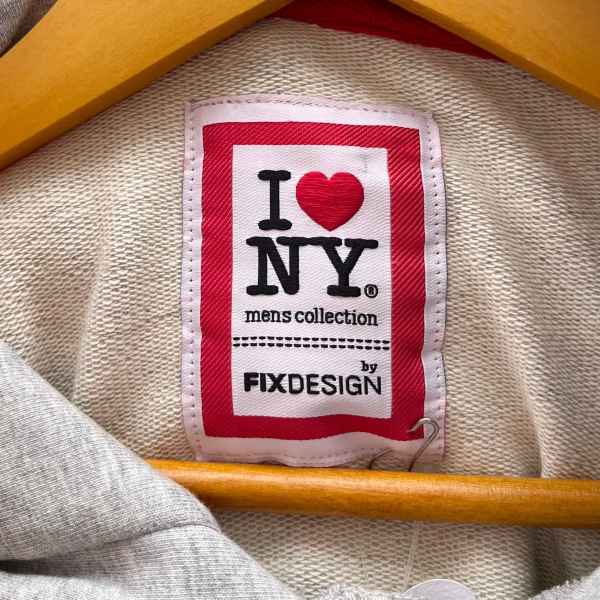 iloveny デッドストック品 アイラブニューヨーク 00s i❤️ny Y2K I♡NY/アイラブニューヨーク フードスウェット 10年代