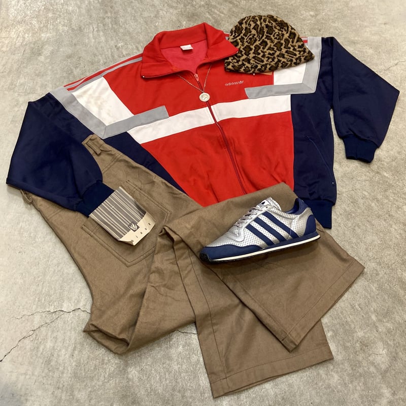 adidas/アディダス 切り替えジャージトップス 90年前後 (USED adidas/アディダス 切り替えジャージトップス 90年前後 (USED