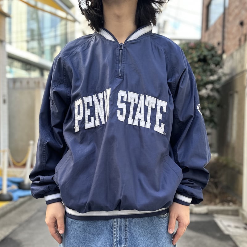 90s old stussy サイドラインハーフジップスウェット