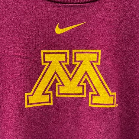 NIKE MINESOTA/ナイキ ミネソタ大 Tシャツ 2000年代 (USED)
