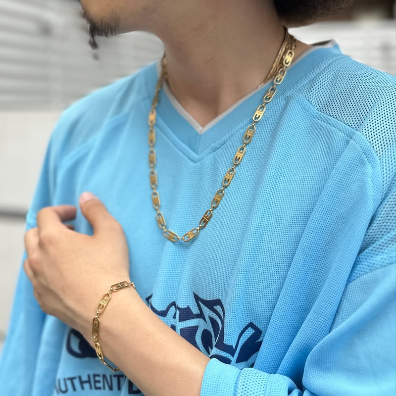 GIVENCHY/ジバンシィ ゴールドカラーネックレス&ブレスレット 80 GIVENCHY/ジバンシィ ゴールドカラーネックレス&ブレスレット 80
