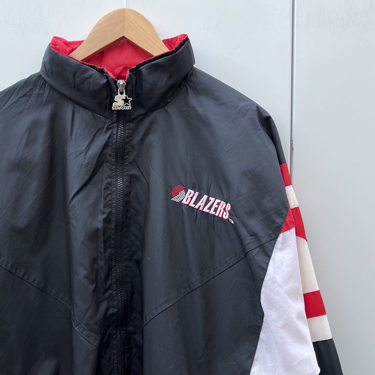 STARTER NBA TRAIL BLAZERS/スターター ポートランドトレイルブレイザーズ ウィンドブレーカージャケット 90年代 (USED)