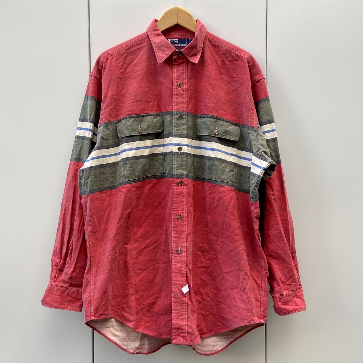 Polo Ralph Lauren/ポロラルフローレン ハンプシャツ 90年代 (USED)