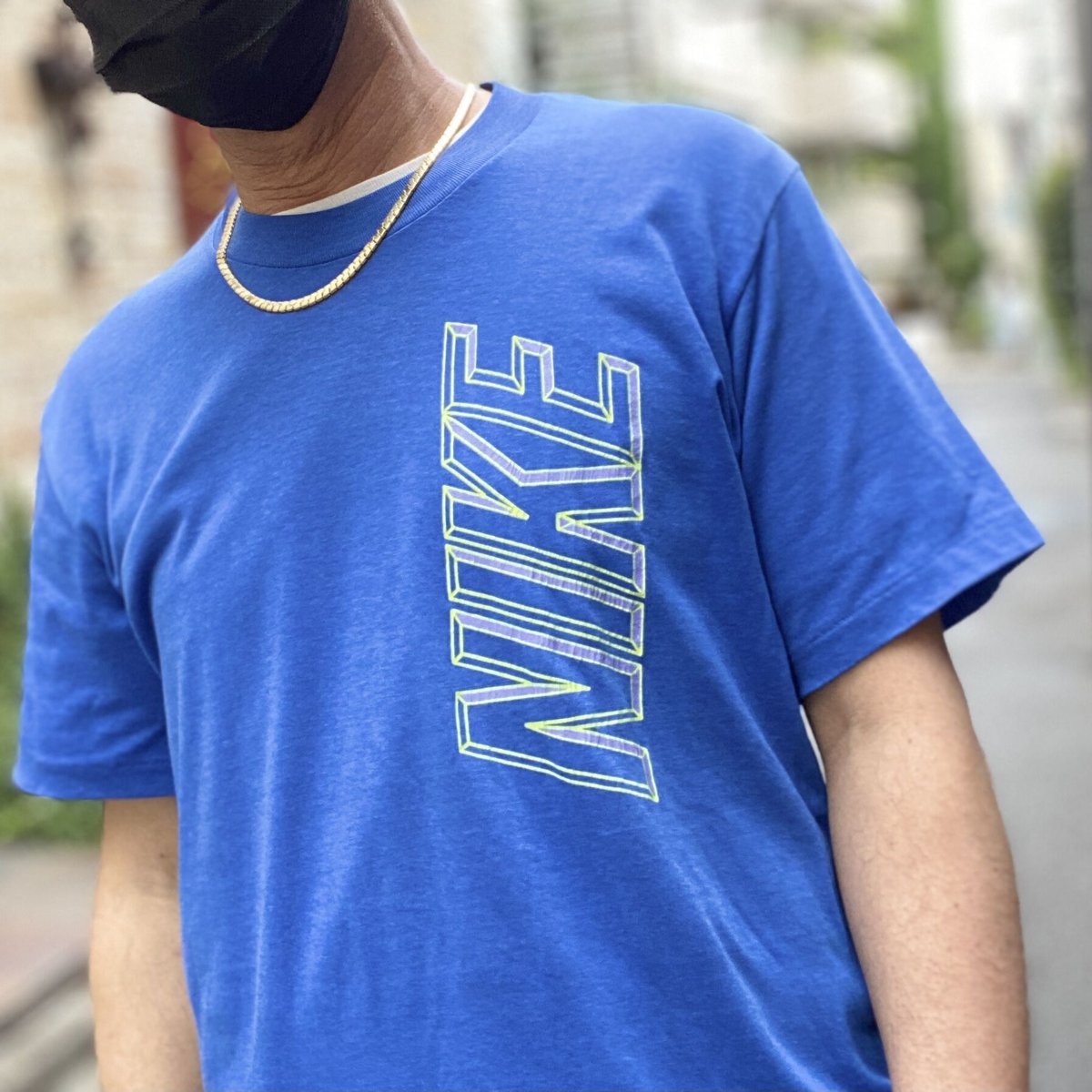 NIKE/ナイキ ロゴTシャツ 90年前後 銀タグ Made In USA (USED)