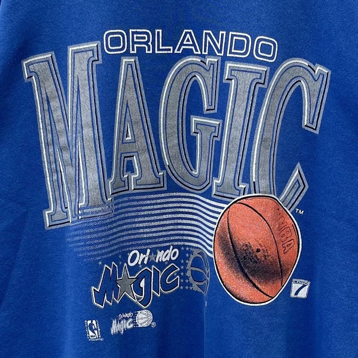 90s NBA ビンテージUSA製 Orland Magic 黒スウェット 90s NBA ビンテージUSA製 Orland Magic 黒スウェット