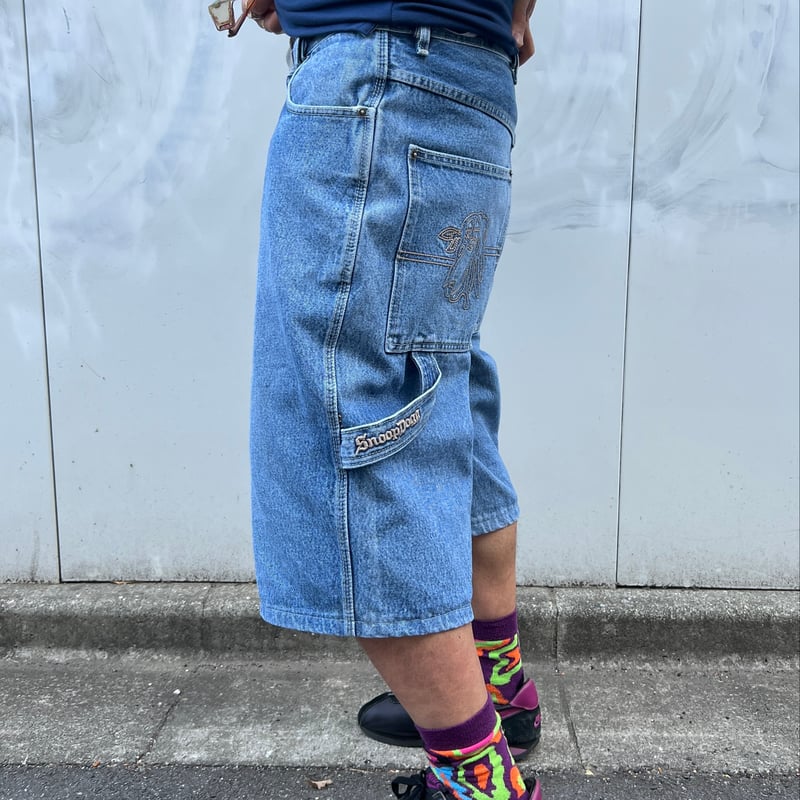 SNOOP DOGG/スヌープドッグ デニムペインターショーツ 90年代 SNOOP DOGG/スヌープドッグ デニムペインターショーツ 90年代