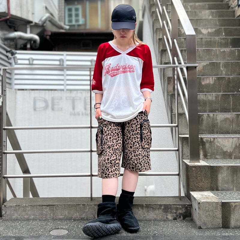 BUDWEISER/バドワイザー メッシュフットボールTシャツ 90年前後 BUDWEISER/バドワイザー メッシュフットボールTシャツ 90年前後