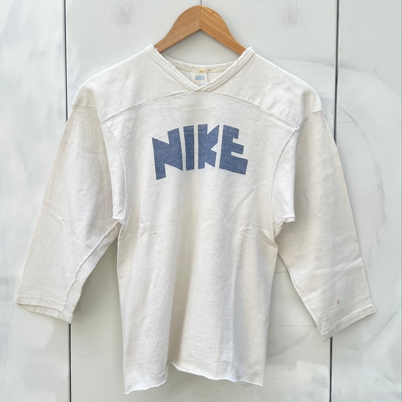 NIKE/ナイキ ゴツロゴフットボールTシャツ 80年前後 Made in USA NIKE/ナイキ ゴツロゴフットボールTシャツ 80年前後 Made in USA
