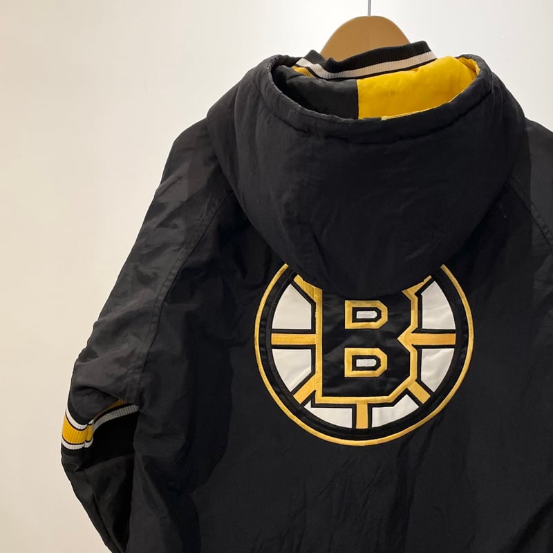 STARTER NHL BRUINS/スターター ボストンブルインズ プルオーバー中綿  